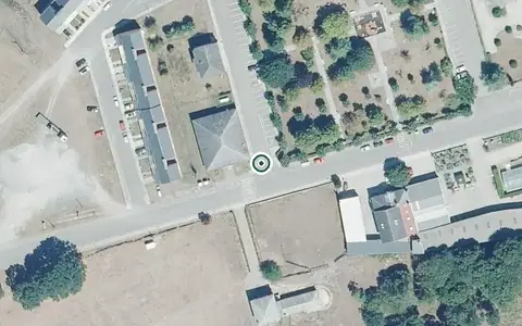 Vista aérea de la ubicación de Vivenda Comunitaria de Alfoz