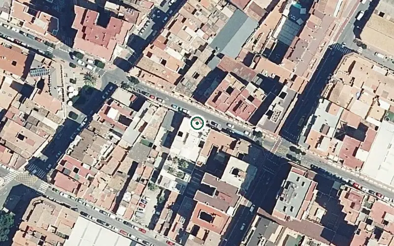 Vista aérea de la ubicación de Residencia P.m.d. Lledo