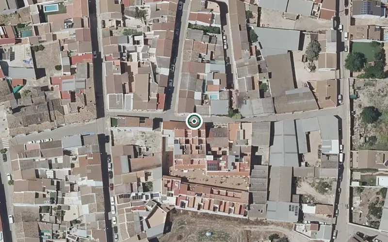 Vista aérea de la ubicación de Residencia de Ancianos
