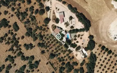 Vista aérea de la ubicación de Centro de Día para Mayores Municipal de Villanueva de Tapia