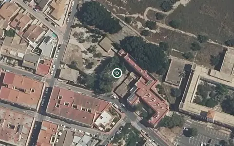 Vista aérea de la ubicación de Residencia de Ancianos San José