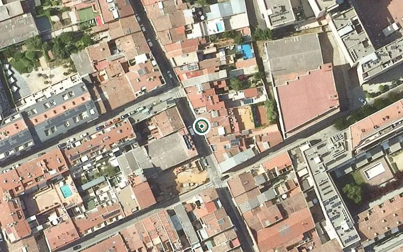 Vista aérea de la ubicación de Residència Ca n'Arnaus