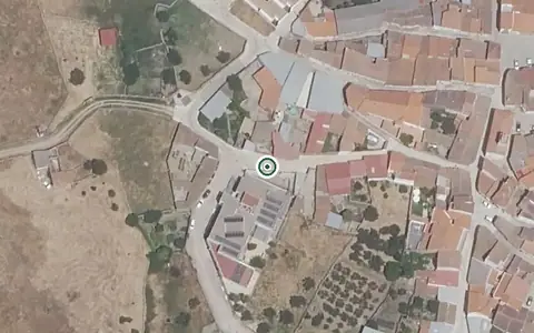Vista aérea de la ubicación de Centro Residencial de Mayores de Portaje