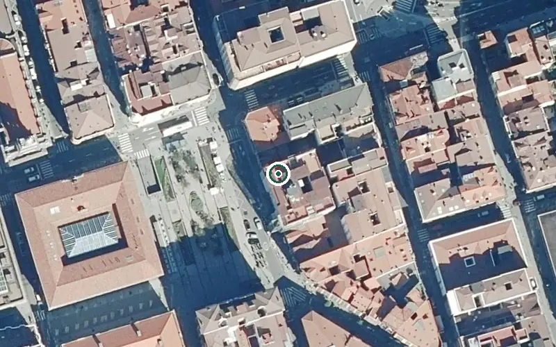 Vista aérea de la ubicación de Residencia Geriátrica Abantos II
