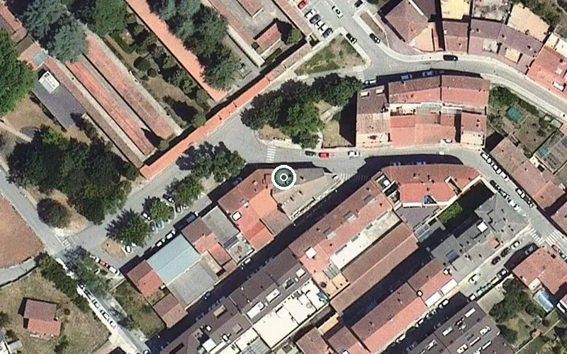 Vista aérea de la ubicación de Centre de dia per a gent gran Edat 3