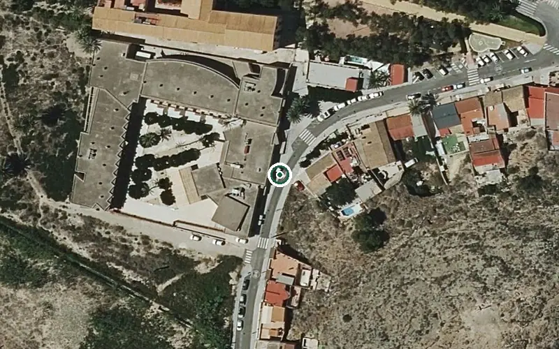 Vista aérea de la ubicación de Residencia P.m.d. de Orihuela