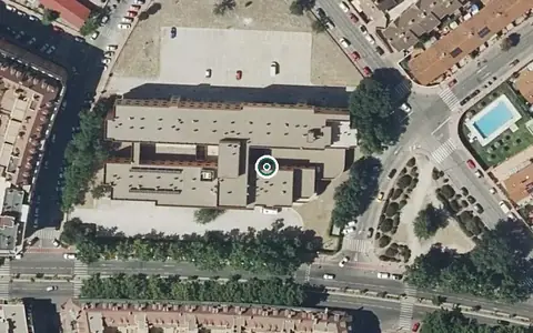 Vista aérea de la ubicación de Residencia Domusvi Alcalá de Henares (Plan Velocidad)