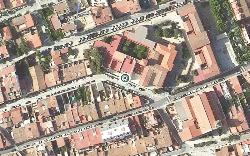 Vista aérea de la ubicación de Residència Casa Benèfica del Masnou