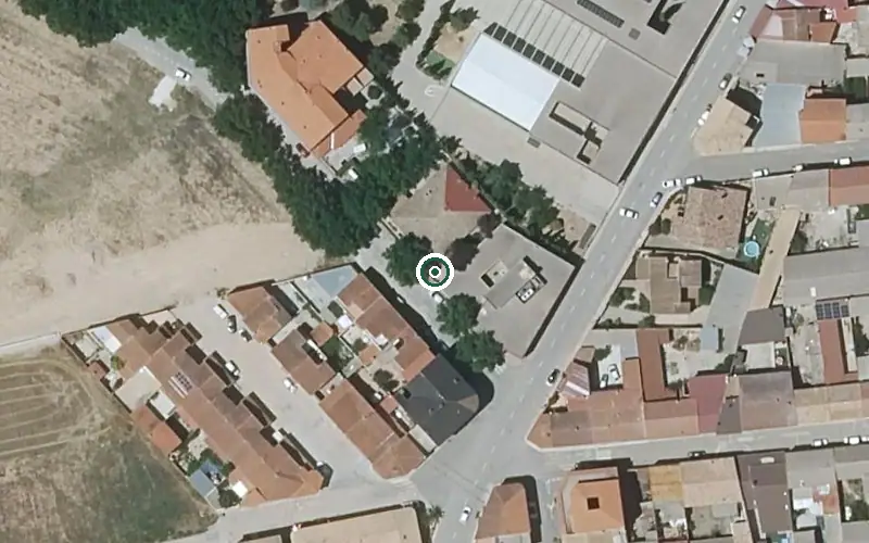 Vista aérea de la ubicación de Vm de Iniesta