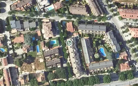 Vista aérea de la ubicación de Centre de dia Fundació Privada Can Planoles