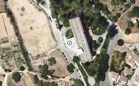 Vista aérea de la ubicación de Residència Alt Camp