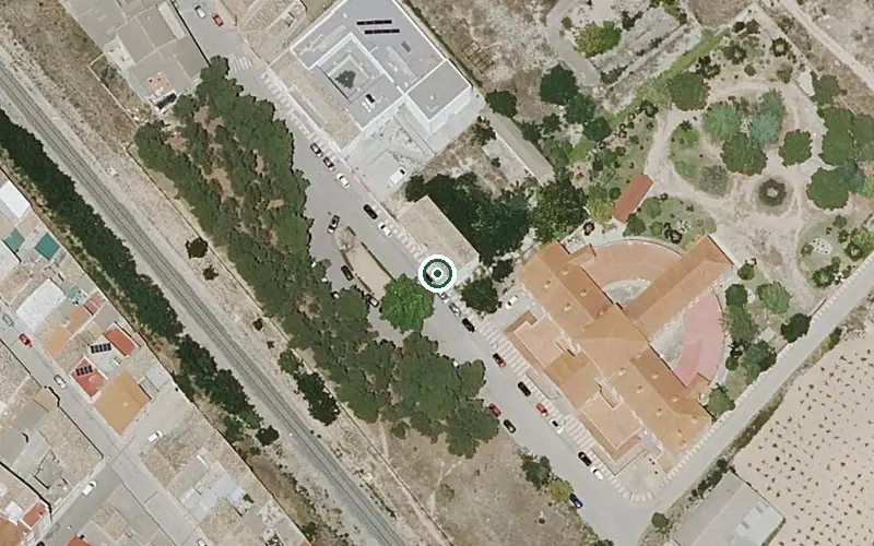 Vista aérea de la ubicación de Residencia P.m.d. los Viñedos