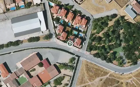 Vista aérea de la ubicación de Centro de Día para Mayores Estrella de las Nieves