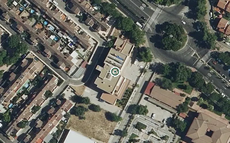 Vista aérea de la ubicación de Centro de Día Colisée Getafe