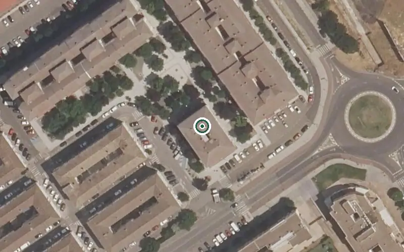 Vista aérea de la ubicación de Vivus. Centros con Mucha Vida