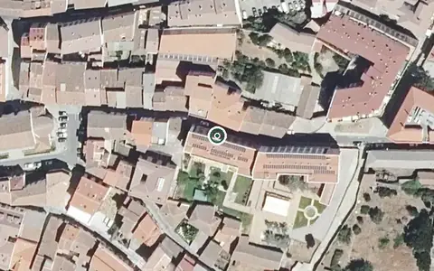 Vista aérea de la ubicación de Hogar Residencia el Buen Pastor