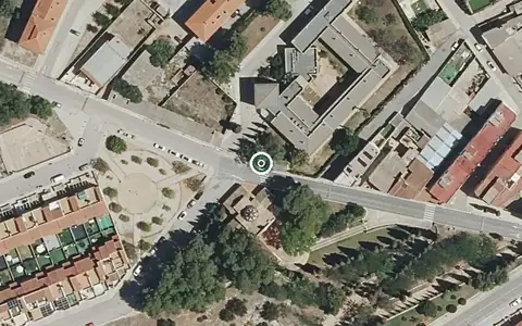 Vista aérea de la ubicación de Residencia y Centro de Día P.m.d. de Alcudia de Crespins