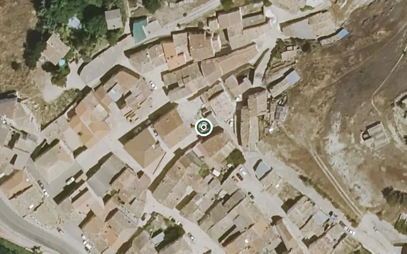 Vista aérea de la ubicación de Vivienda Municipal de Mayores