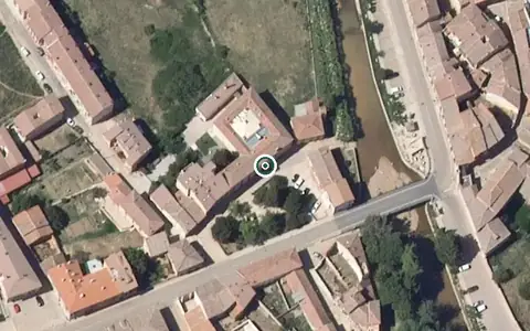 Vista aérea de la ubicación de Residencia de Personas Mayores Sancti Spiritu