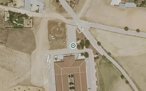 Vista aérea de la ubicación de Resiidencia de Mayores Residencial Cervantes
