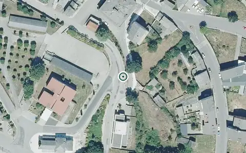 Vista aérea de la ubicación de Centro de Día para Persoas Maiores de Cospeito
