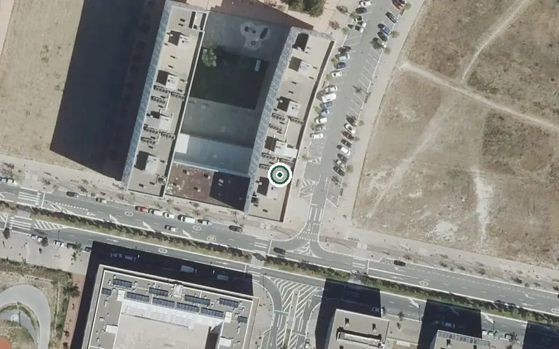 Vista aérea de la ubicación de Residencia Aiara Egoitza