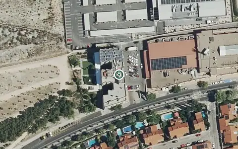 Vista aérea de la ubicación de Residencia Geriatel Rivas