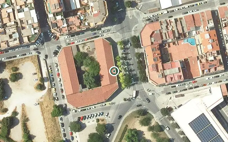 Vista aérea de la ubicación de Domusvi Terrassa Ciutat