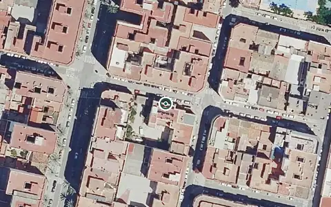 Vista aérea de la ubicación de Residencia y Centro de Día P.m.d. La Safor