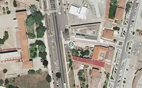Vista aérea de la ubicación de Residencia Madre de la Veracruz