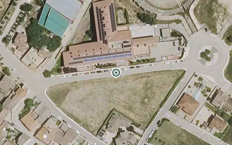 Vista aérea de la ubicación de Vitalia Cifuentes