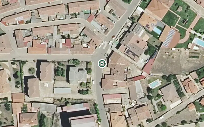 Vista aérea de la ubicación de Centro de Día con Unidad de Estancias Diurnas Nuestra Señora de Fátima