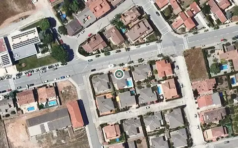 Vista aérea de la ubicación de Centre de dia per a Gent Gran Conca de Barberà