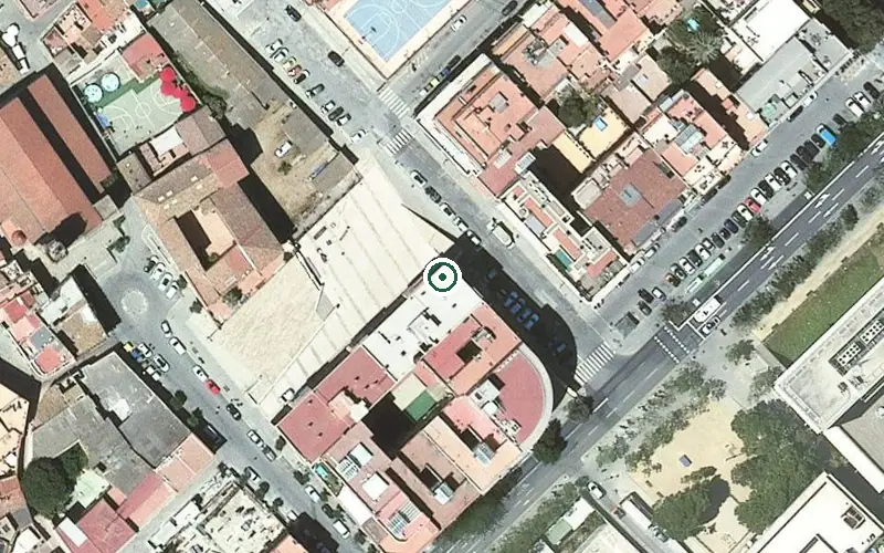 Vista aérea de la ubicación de Centre de dia Janus