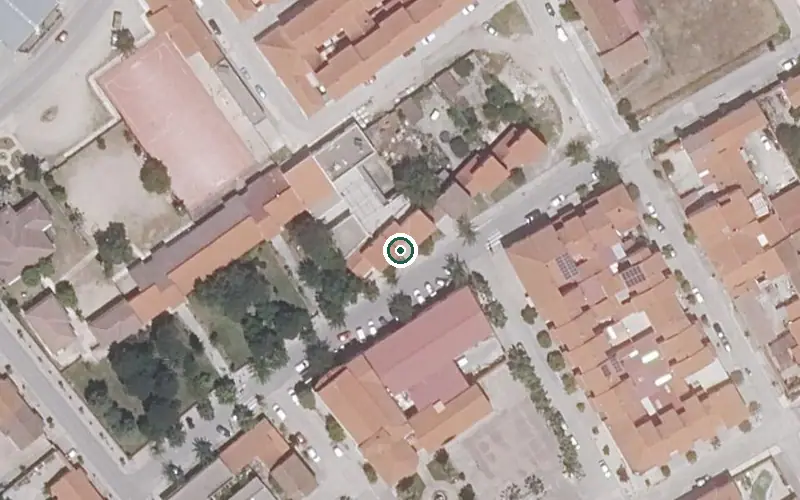 Vista aérea de la ubicación de Centro de Día Municipal San José Obrero