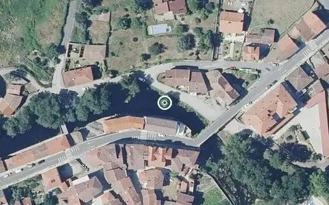 Vista aérea de la ubicación de Residencia de Maiores Ansuiña Baños de Molgas