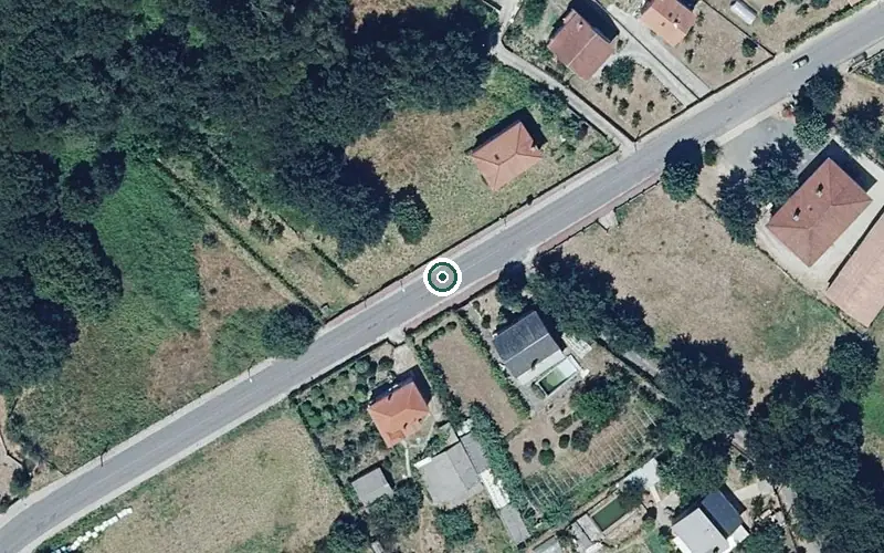 Vista aérea de la ubicación de Residencia O Lecer dos Avoiños