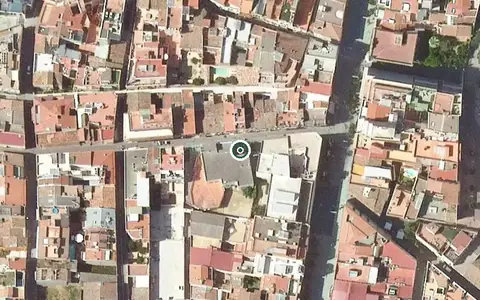 Vista aérea de la ubicación de Centre de dia per a Gent Gran Granollers Centre