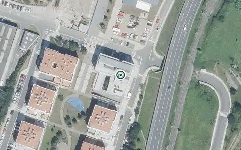Vista aérea de la ubicación de Centro Gerontológico Lamourous Otezuri Egoitza