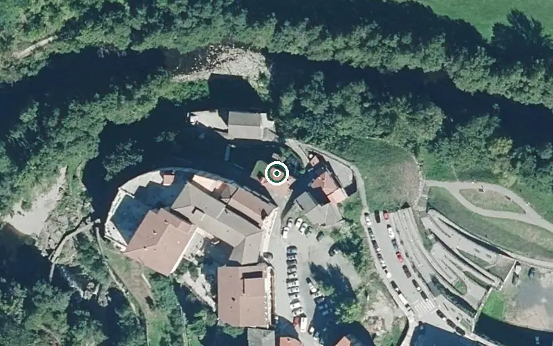 Vista aérea de la ubicación de Residencia Hogar de San José