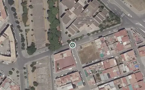 Vista aérea de la ubicación de Centro Residencial Sagrados Corazones