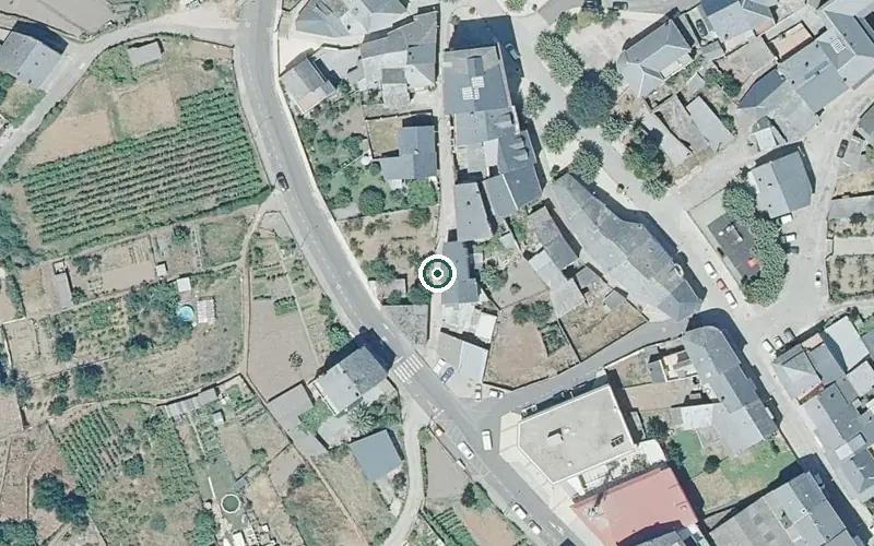 Vista aérea de la ubicación de Centro de Día para Persoas Maiores da Rua