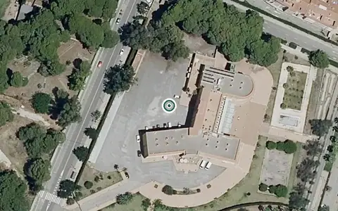 Vista aérea de la ubicación de Residencia y Centro de Día P.m.d. El Pinar