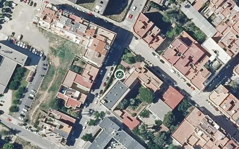 Vista aérea de la ubicación de Centro Geriátrico Sant Bertomeu