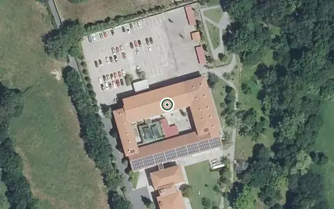 Vista aérea de la ubicación de Residencia Loiu Gurena Egoitza