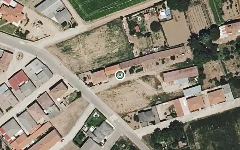 Vista aérea de la ubicación de Centro Residencial-vivienda Asistida Cristo de la Esperanza