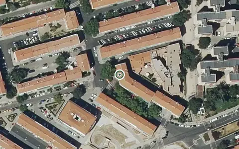 Vista aérea de la ubicación de Residencia Avenida San Luis