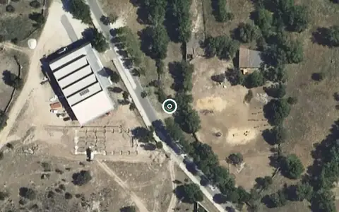 Vista aérea de la ubicación de Unidad de Estancias Diurnas Virgen de los Remedios