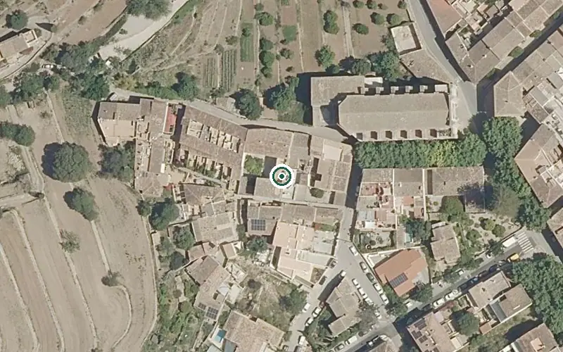 Vista aérea de la ubicación de Centre de dia Ca Ses Monges (Esporles)