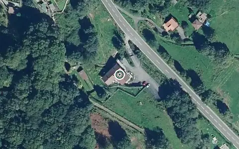 Vista aérea de la ubicación de Residencia Geriátrica Berció